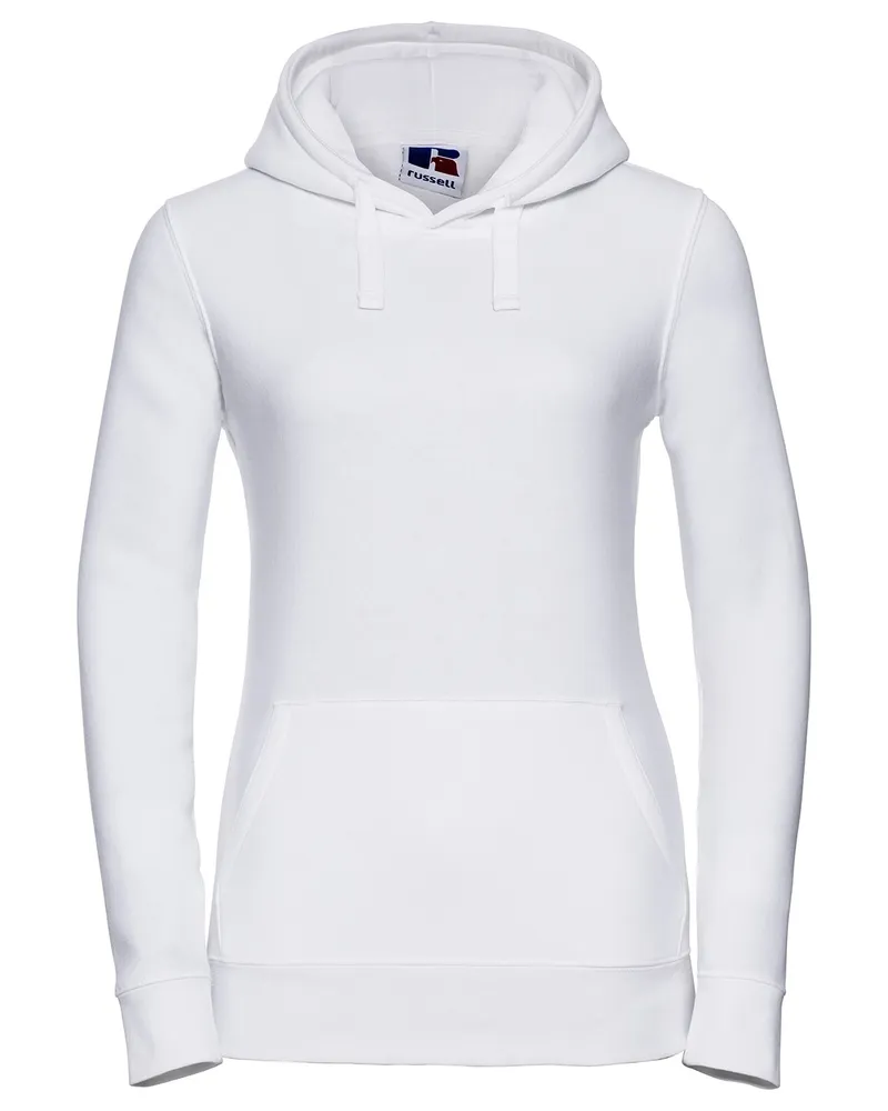 Russell Athletic Russell - "Authentic" Kapuzenpullover für Damen (Weiß Weiß