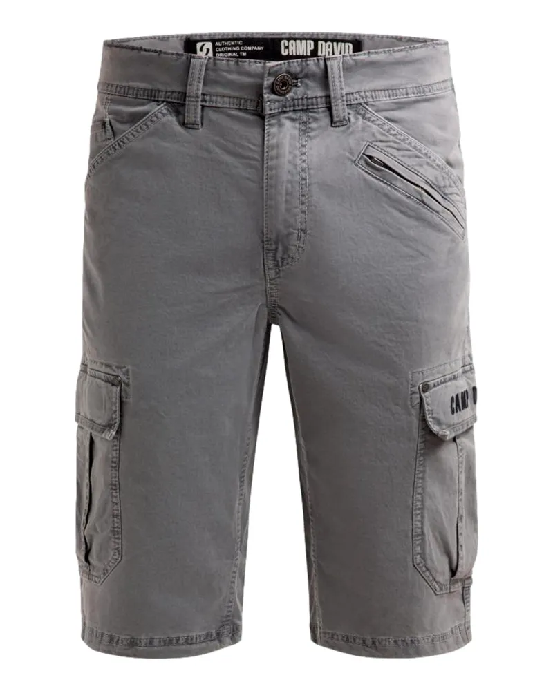 CAMP DAVID Cargoshorts Grau
