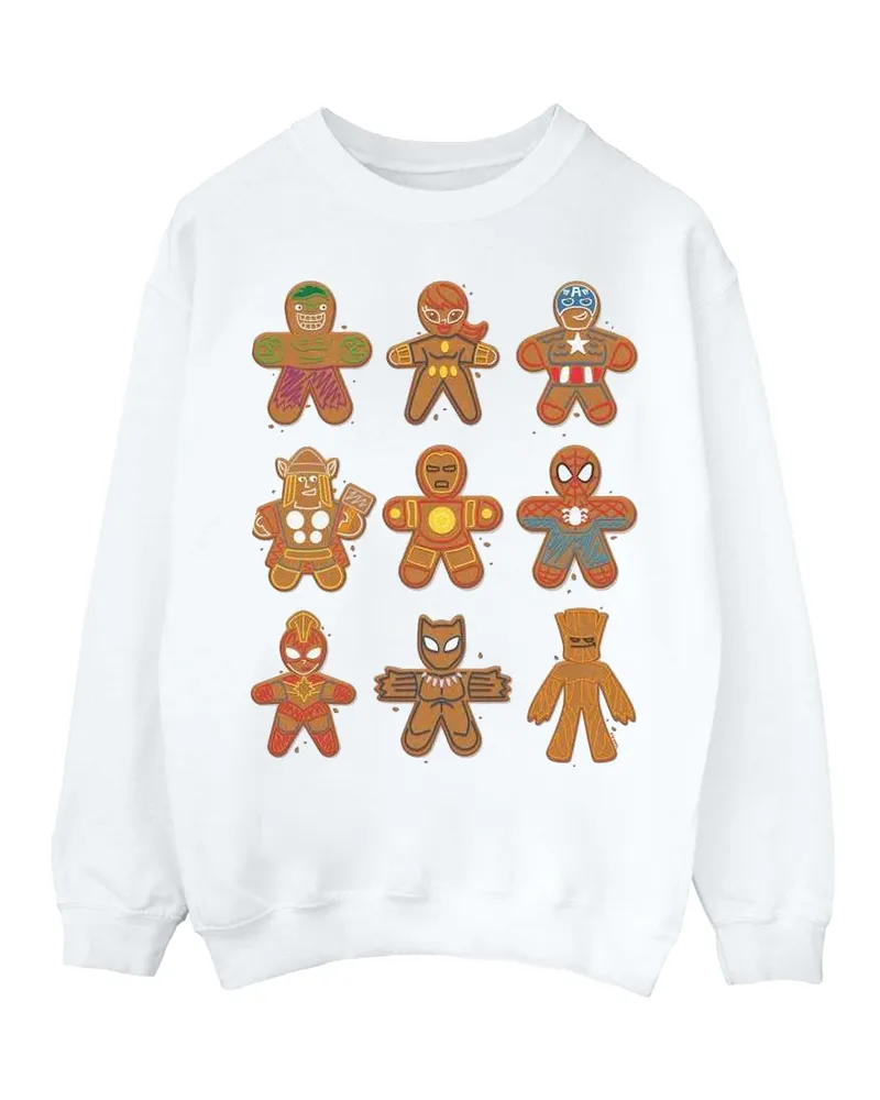 Marvel Avengers" Sweatshirt für Damen (Weiß Weiß