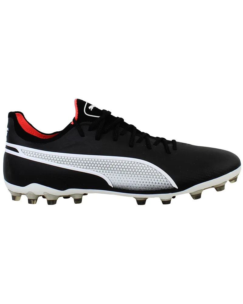 Puma King Ultimate MG Herren Fußballschuhe Schwarz Schwarz
