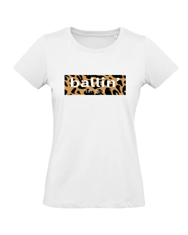 Ballin Panter Block Shirt von  Est. 2013 in der farbe Weiss und in größe XS Weiß
