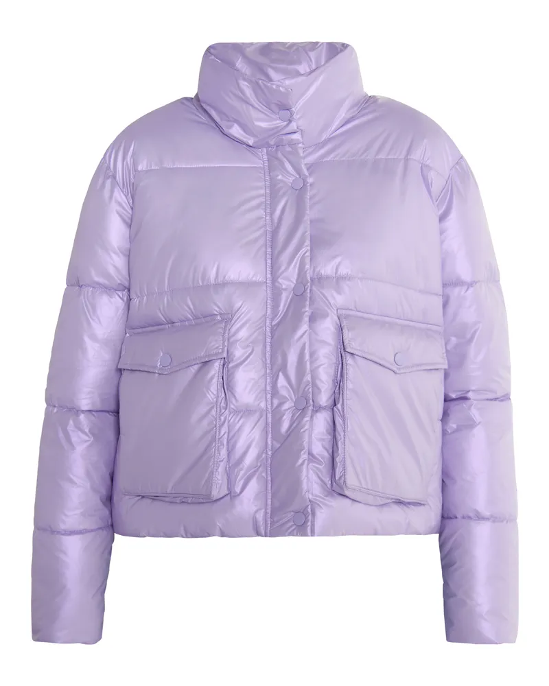 My Mo Winterjacke Damen Lavendel Violett