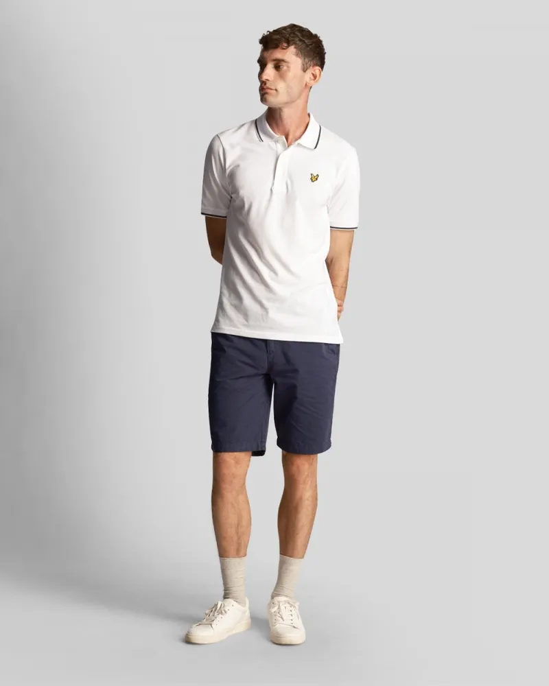 Lyle & Scott Anfield Chino-Shorts, Marineblau Dunkles