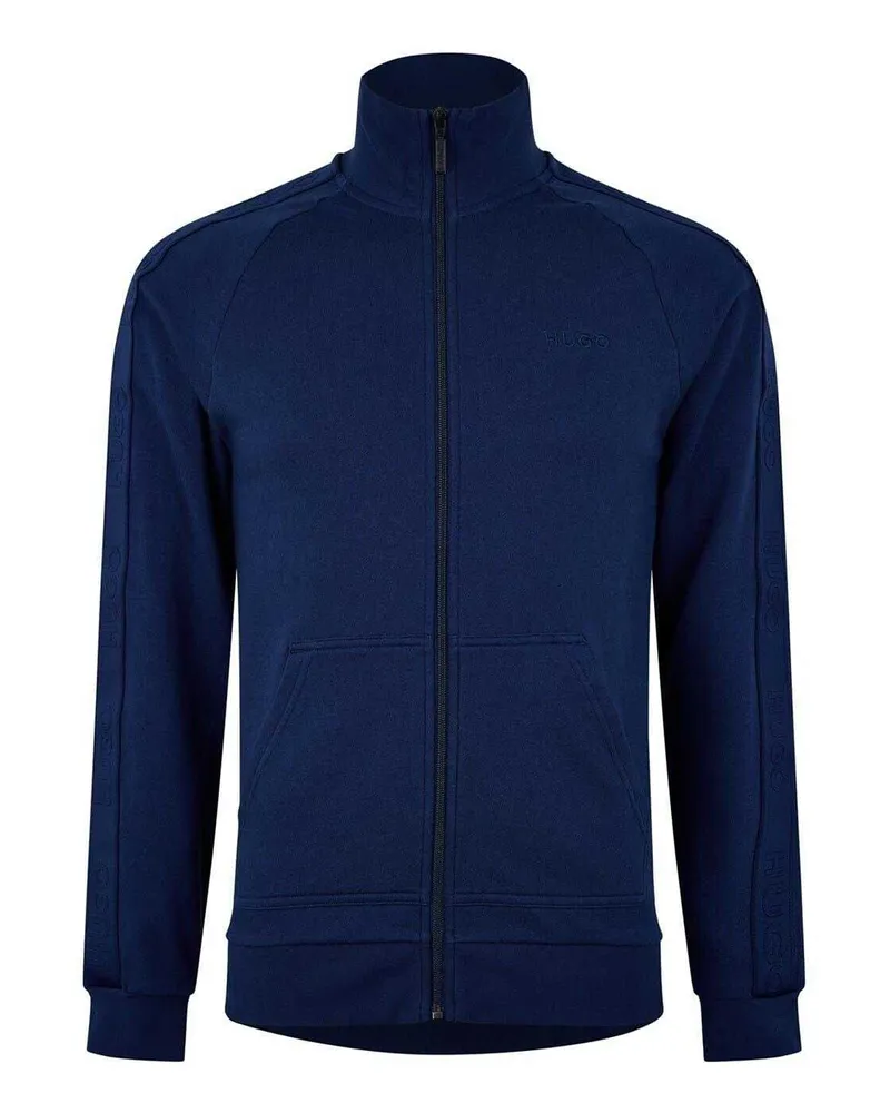 HUGO BOSS Sweatshirt für Herren, Regulär, Raglan langärmelig (Dunkelblau Blau