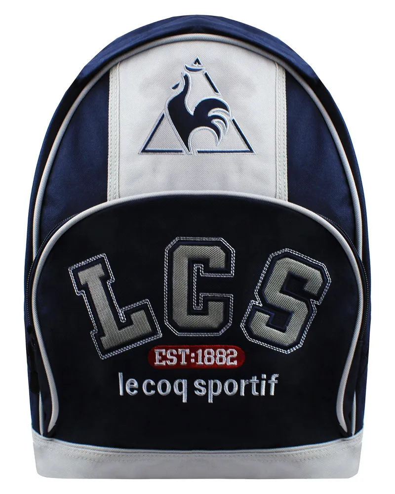 Le coq sportif Logo-Rucksack - Marineblau Marineblau