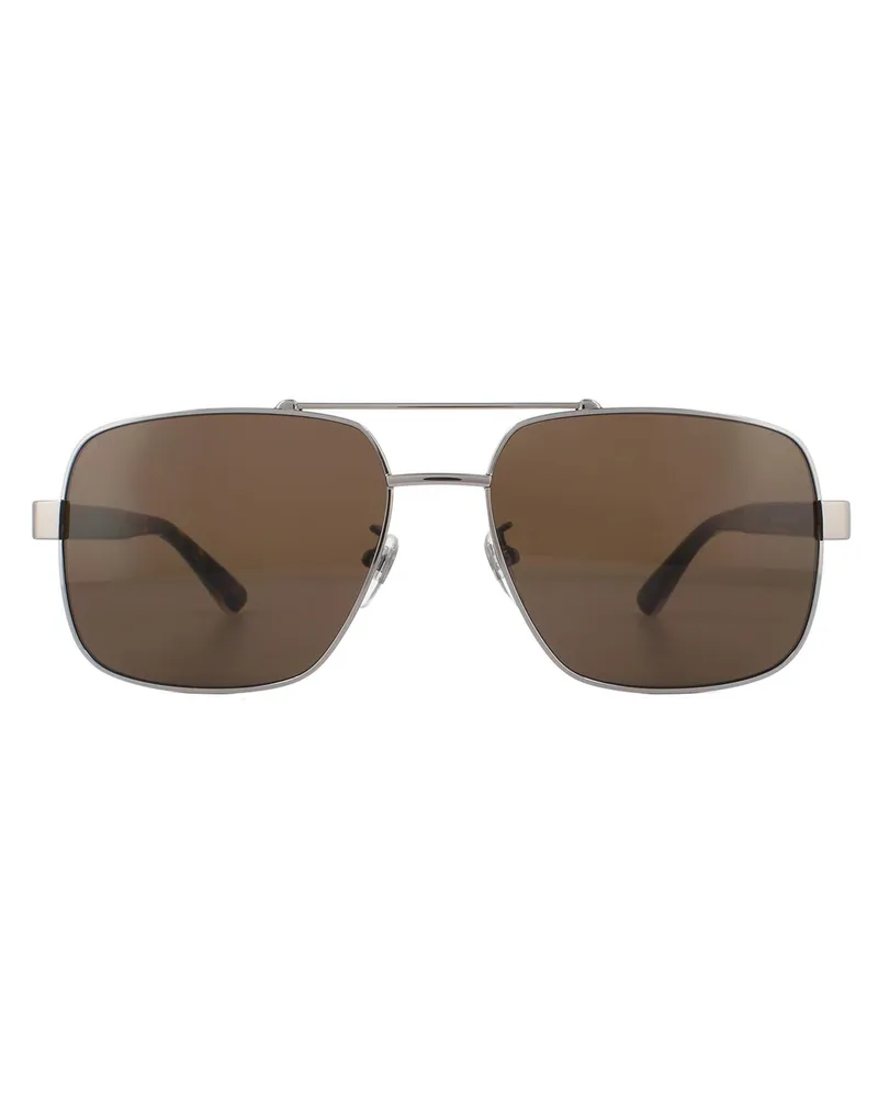 Gucci Lunettes De Soleil  GG0529S 002 Ruthénium Havana Brun Grau