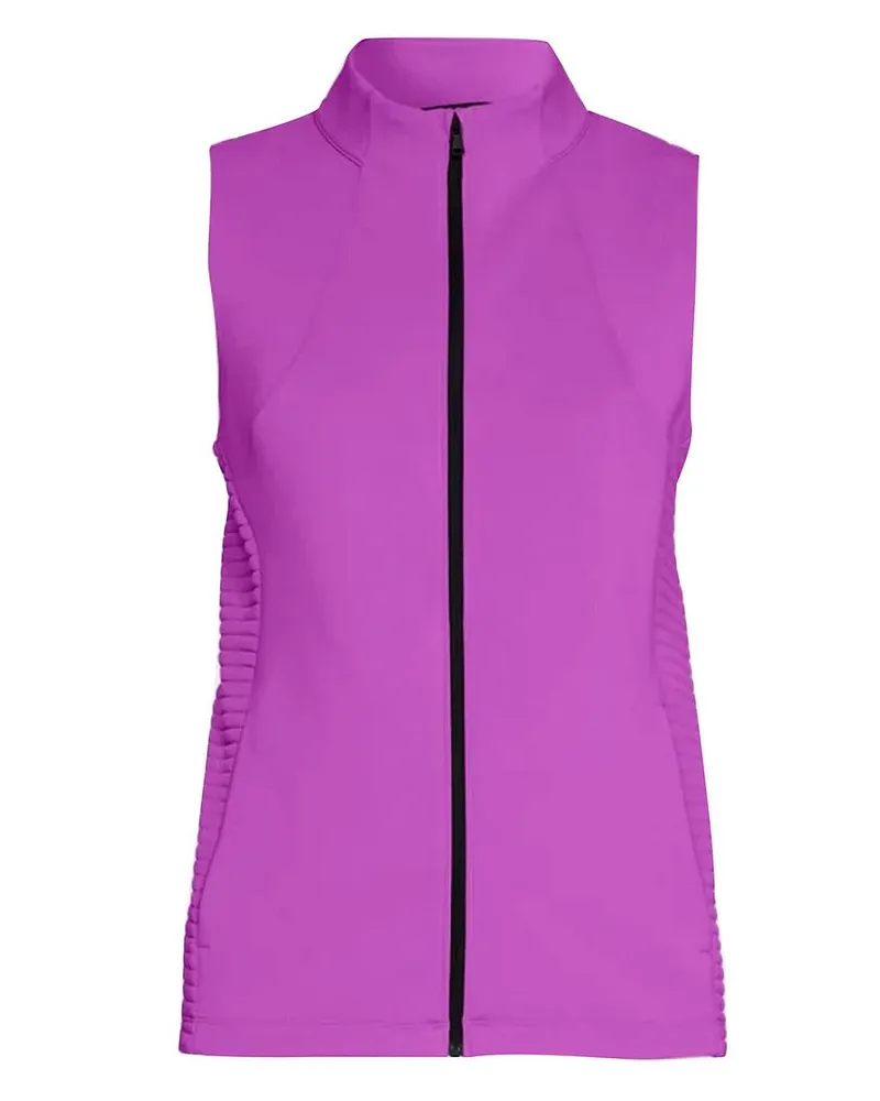 Under Armour Storm Daytona Reißverschluss ärmelloses lila Frauen Gilet 1317388 565 Lila