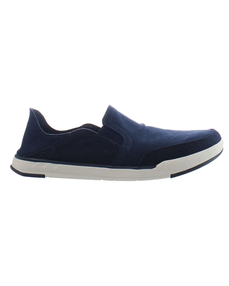 Clarks Schritt Isle Row Herren Blue Schuhe Blau