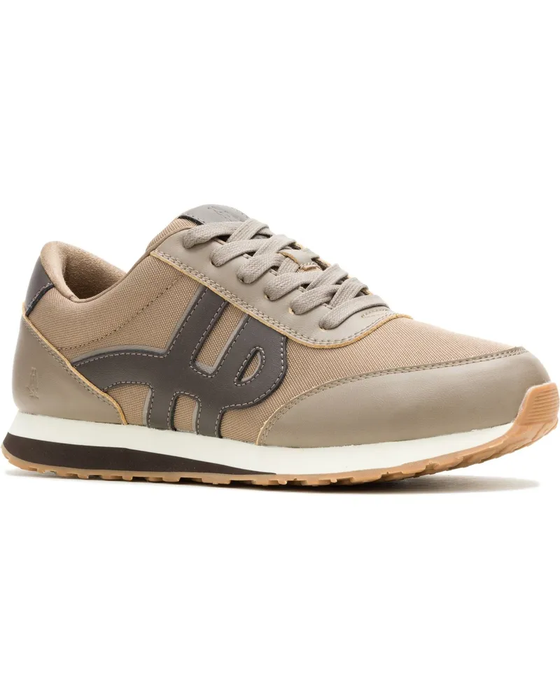 Hush Puppies Seventy8 Leder Herren Sneaker  Von Fossil Braun