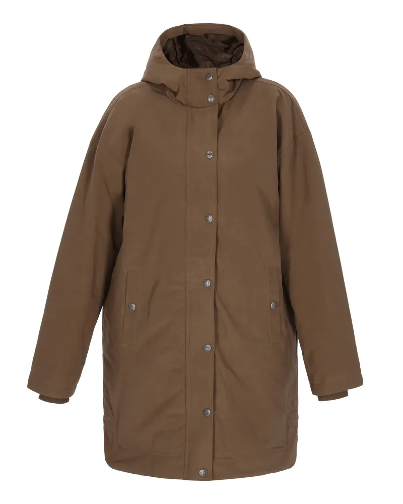 DreiMaster Mantel Frauen Dreck Braun
