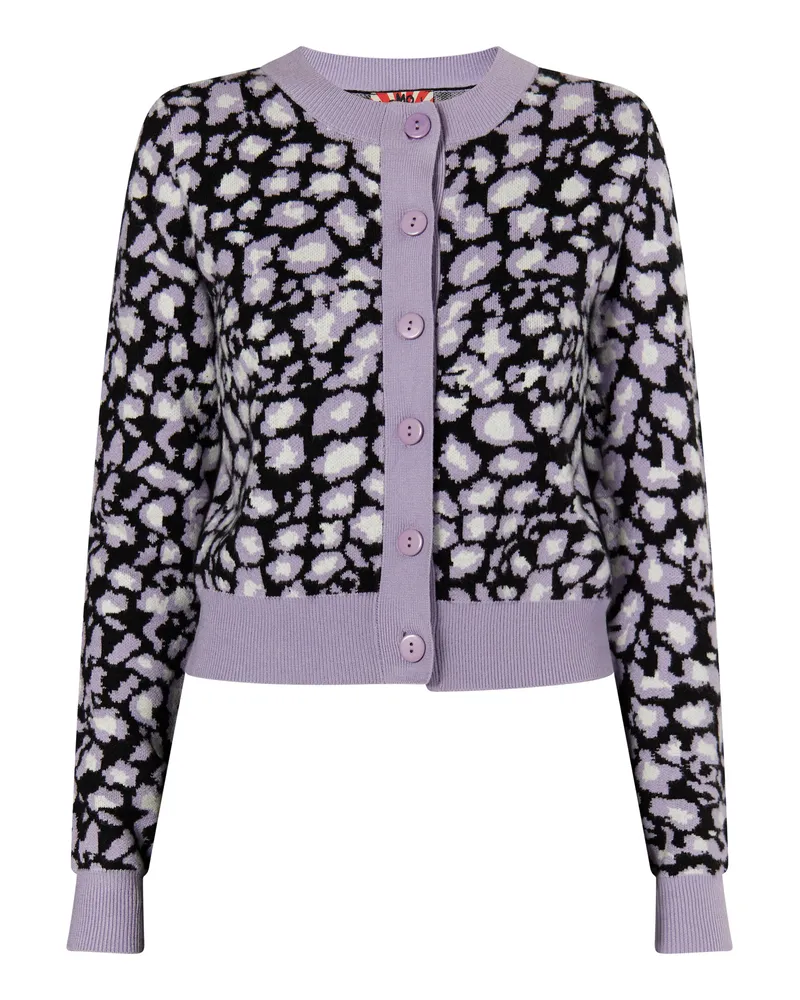 My Mo Strickjacke Damen schwarz Schwarz