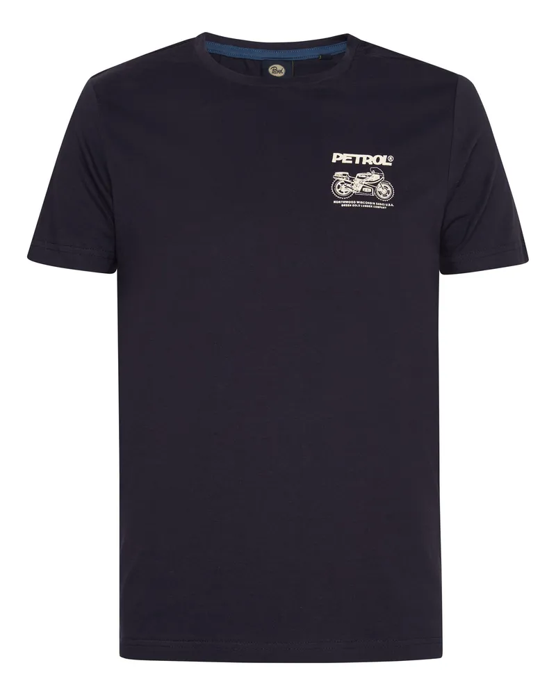 Petrol Industries T-Shirt Blau