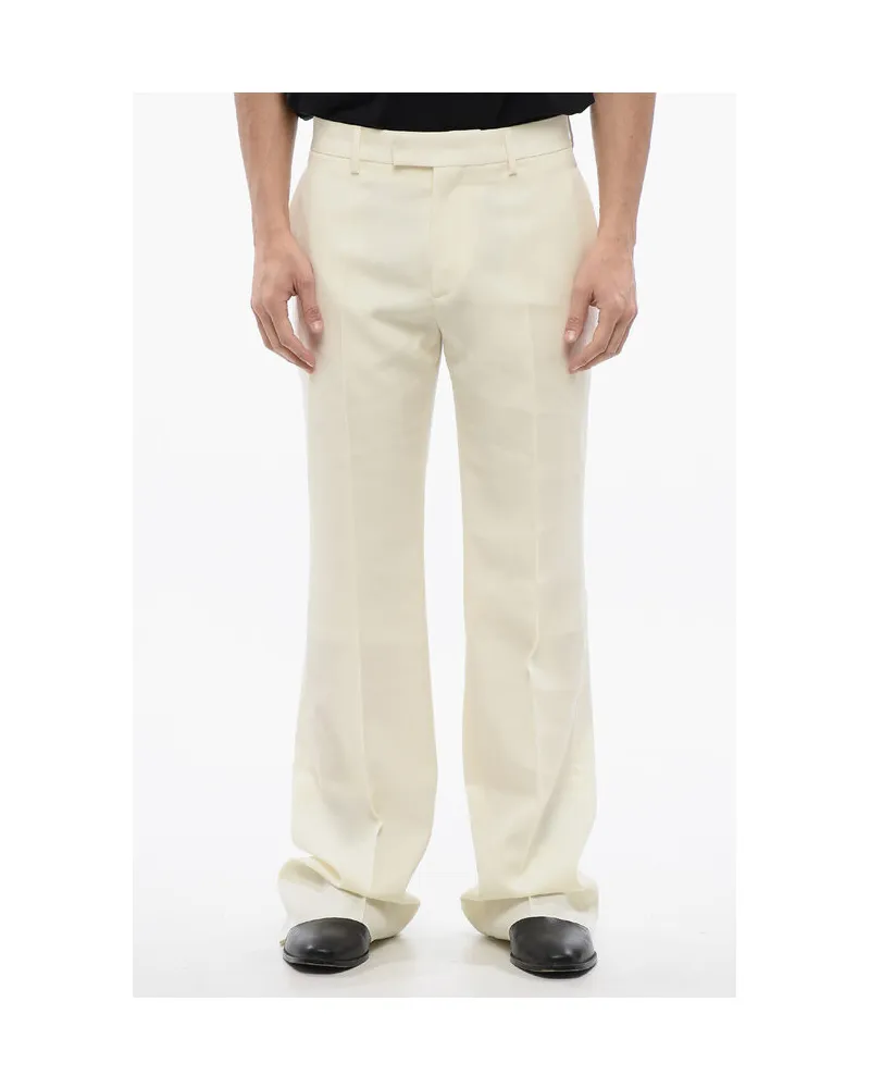 OFF-WHITE Flare-Fit-Hose in Beige Beige