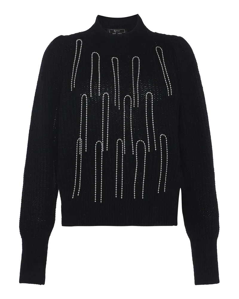 FAINA Pullover Damen schwarz Schwarz