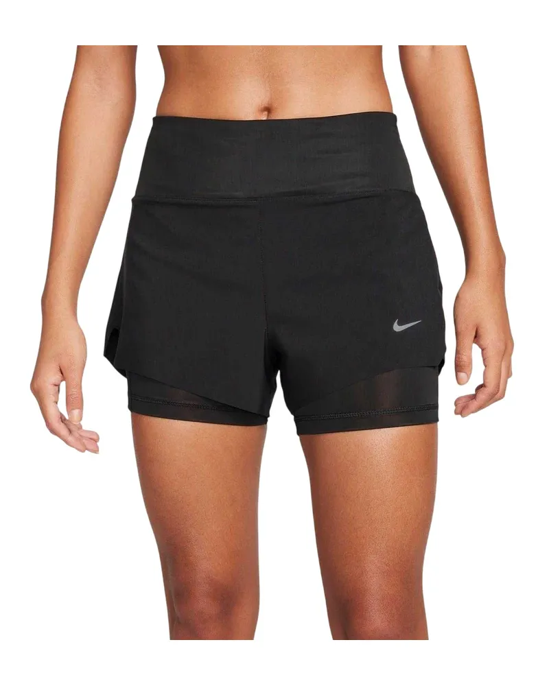Nike FIT Swift" Laufshorts für Damen (Schwarz Schwarz