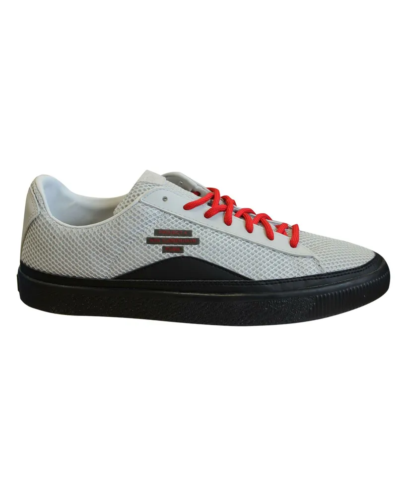 Puma Clyde x Han Kjobenhavn Projekt 4 Low -up -Herren -Trainer 369750 01 Grau