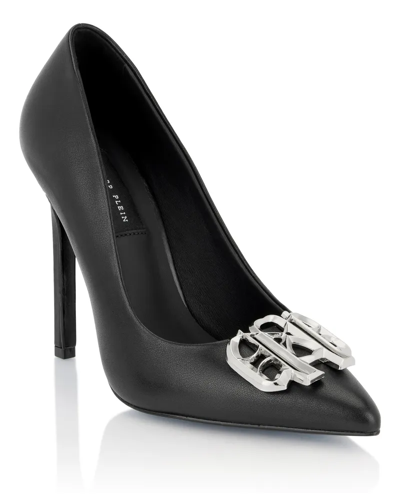 Philipp Plein Pumps mit hohem Absatz, Gothic Plein - Schwarz Schwarz