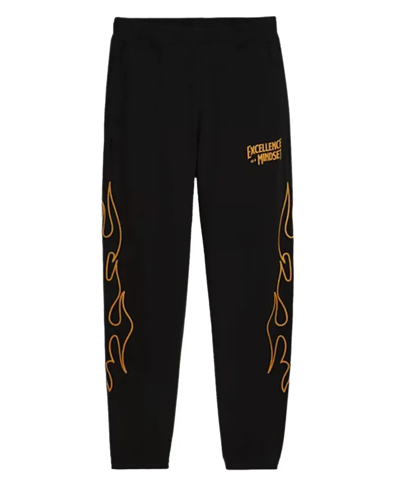Puma Caution Herren Schwarz Jogginghose Schwarz