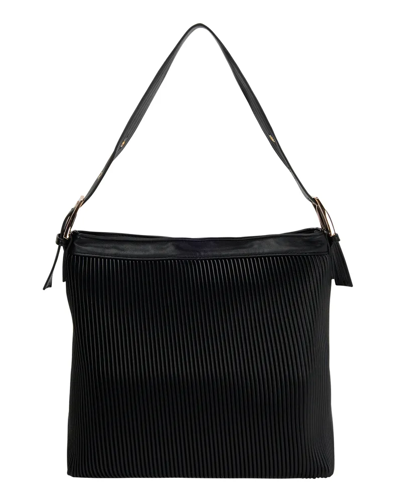 FAINA Handtasche Handtasche Frauen Schwarz Schwarz
