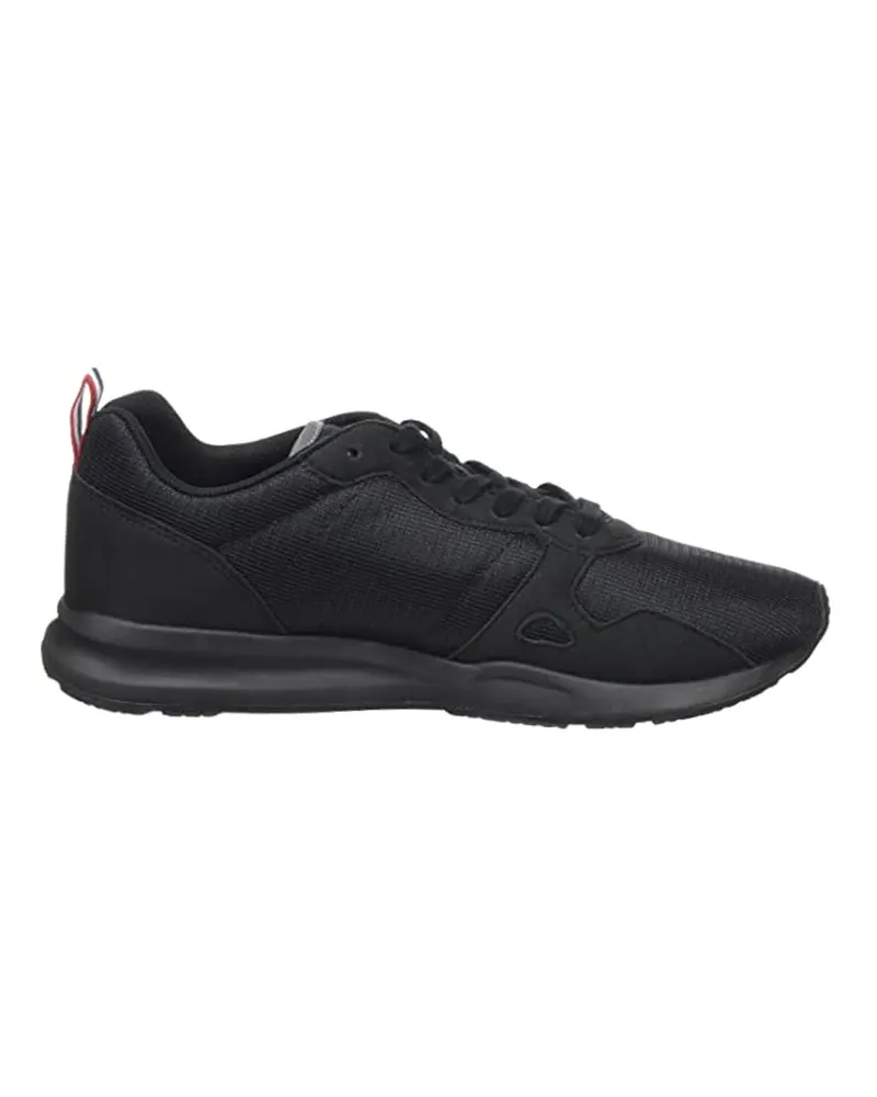 Le coq sportif LCS R600 Mesh Mens Black Trainer Schwarz