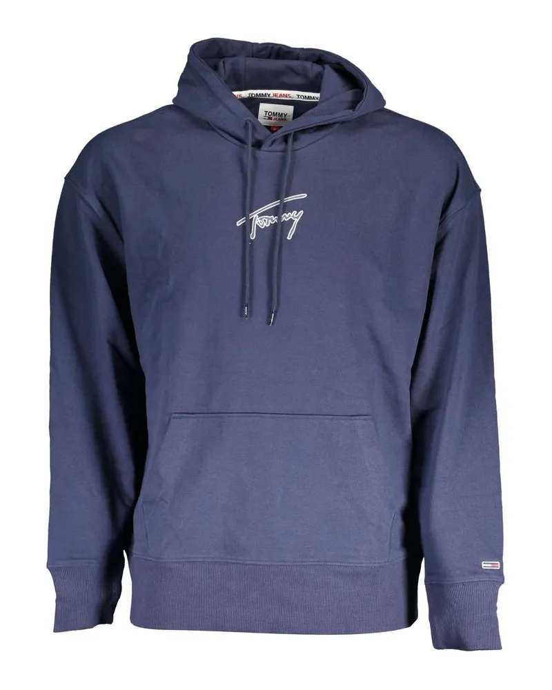 Tommy Hilfiger Signature Hoodie Tommy Jeans Logo Lila