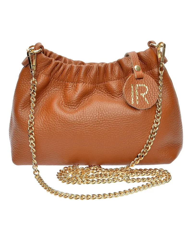 Isabella Rhea Braun Rindsledertasche Braun