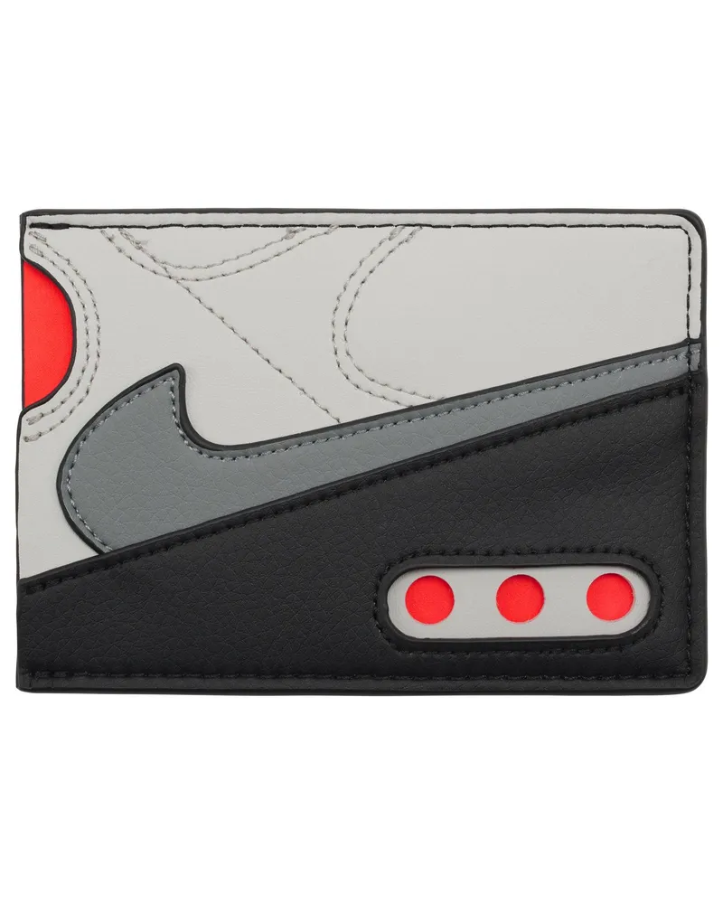 Nike Air Max 90" Brieftasche für Karten Ikone (Grau Grau
