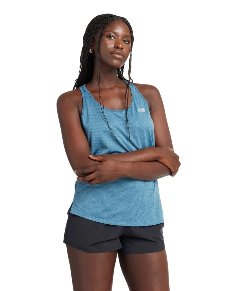 New Balance Ärmelloses Oberteil für Damen (Blau Blau