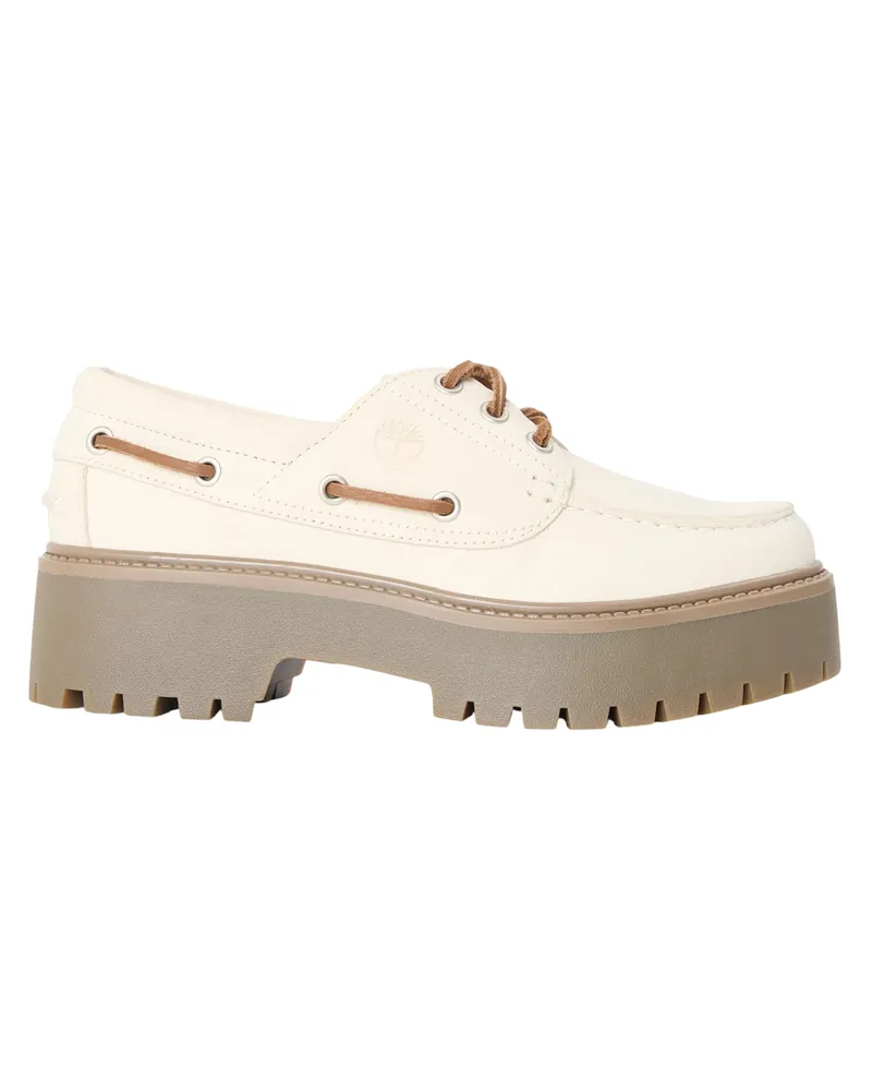 Timberland Stone Street" Bootsschuhe für Damen, Nubukleder, Plattform-Absatz (Natürlich Natur
