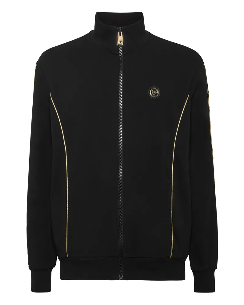 Philipp Plein Jogging-Jacke Schwarz