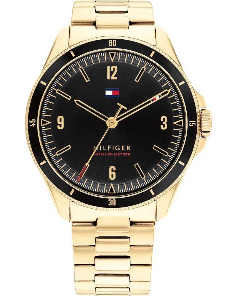 Tommy Hilfiger Herren Uhr 1791903 Gold