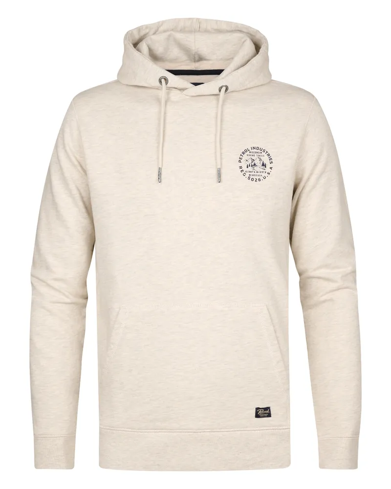 Petrol Industries Kapuzenpullover Creme