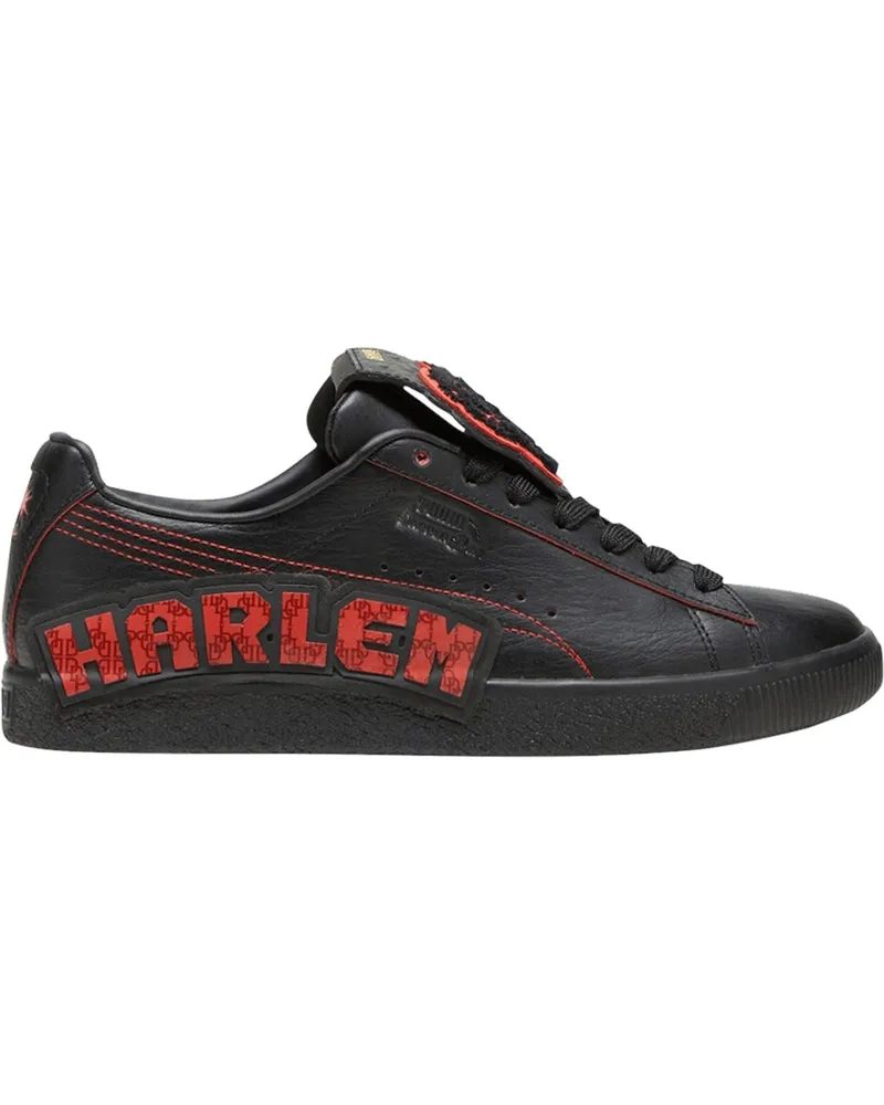 Puma Dapper Dan x Clyde Herren Schwarz Sneakers Schwarz