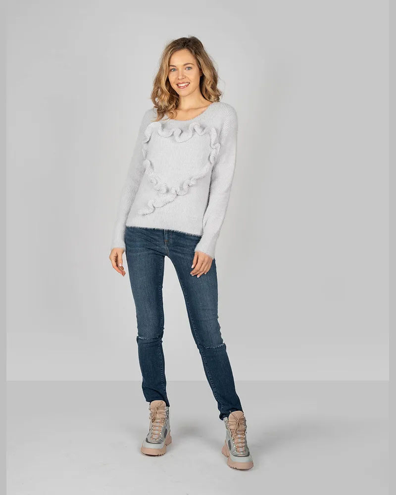 Trussardi Jeans Jeans Slim Damen dunkelblau Blau