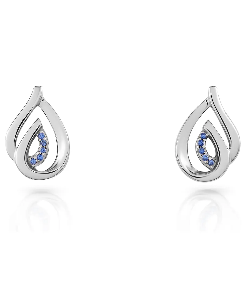 Orphelia Dazzle' Ohrstecker aus 925er Sterlingsilber für Damen - Silber ZO-7518/B Silber