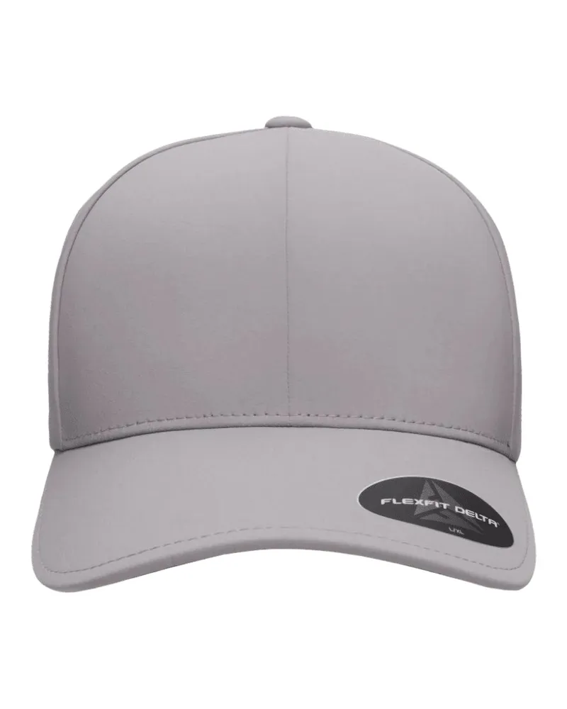 Flexfit Delta" Baseball-Mütze (Silber Silber