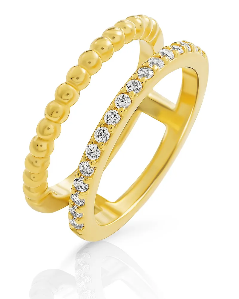 Orphelia Chic' Damen-Ring aus 925er Sterlingsilber – Gold ZR-7537/G Gold
