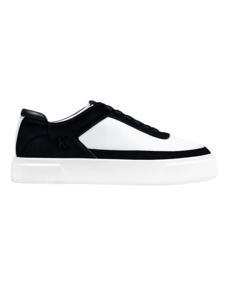Calvin Klein Zweifarbige Schnürsneaker Schwarz