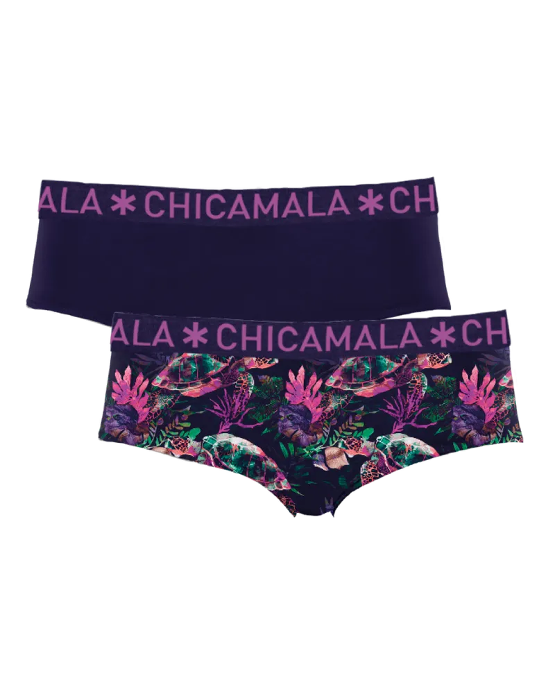 Muchachomalo Chicamala Boxershorts – 3er-Pack – Mädchenunterwäsche Mehrfarbig