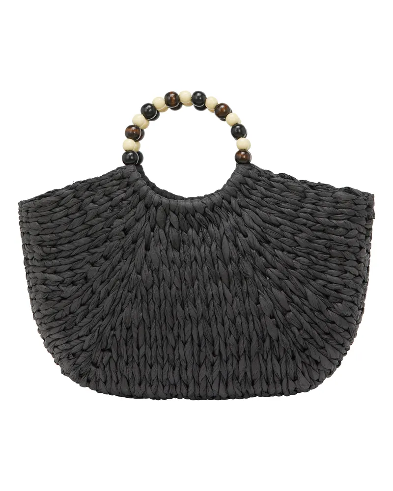 IZIA Handtasche Handtasche Frauen Schwarz Schwarz