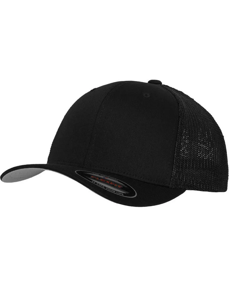 Flexfit Trucker Cap (Schwarz Schwarz