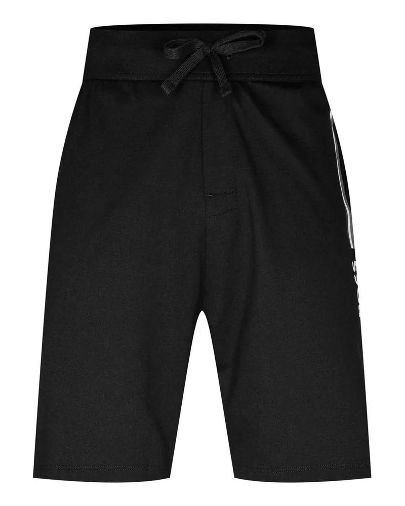 HUGO BOSS Sweat-Shorts für Herren/Damen Unisex (Schwarz Schwarz