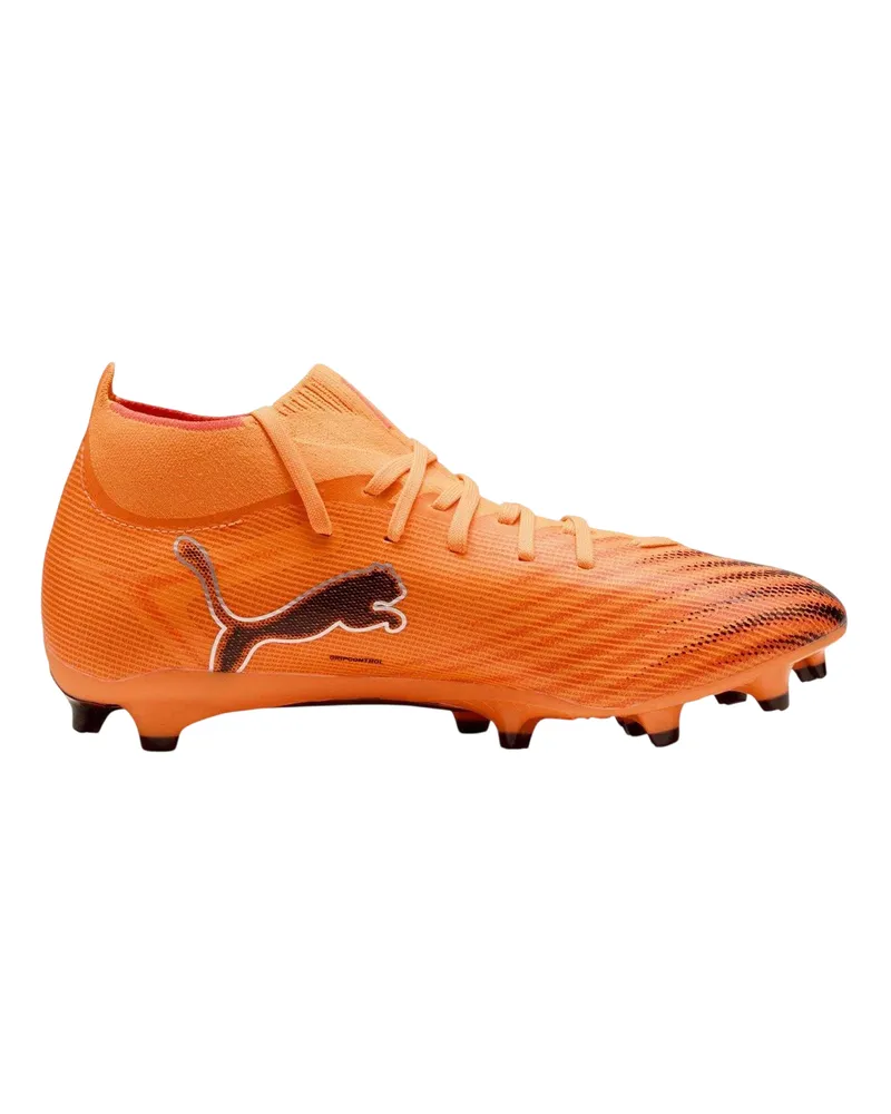 Puma Ultra 5 Match" Fußballschuhe mit festem Boden für Herren (Orange/Schwarz Orange