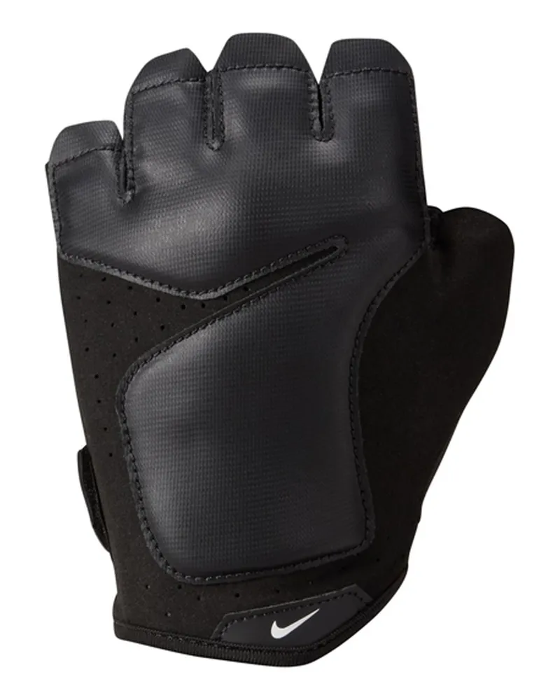 Nike Herren 2024 - Fingerlose Handschuhe "Vapor Elite", Fitness - Nylon, Polyurethan, Polyester, rPET (Recyceltes Polyethylen-Terephthalat), PU-Schaumstoff, Spandex, Schaumstoff mit niedriger Dichte (Schwarz Schwarz