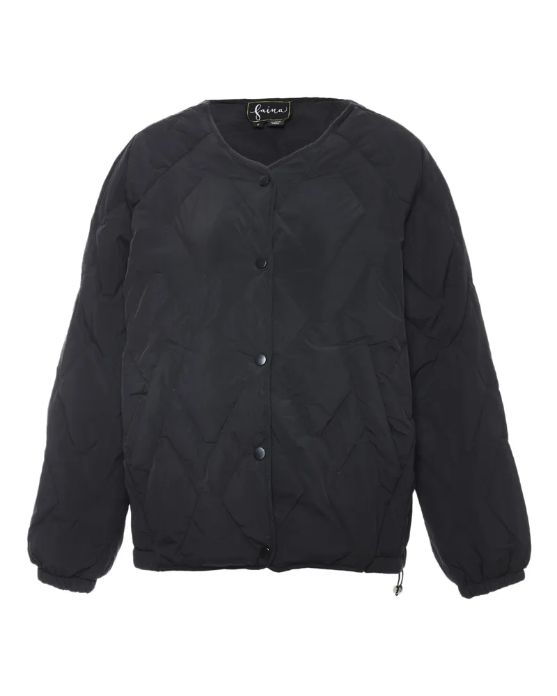 FAINA Jacke Damen schwarz Schwarz