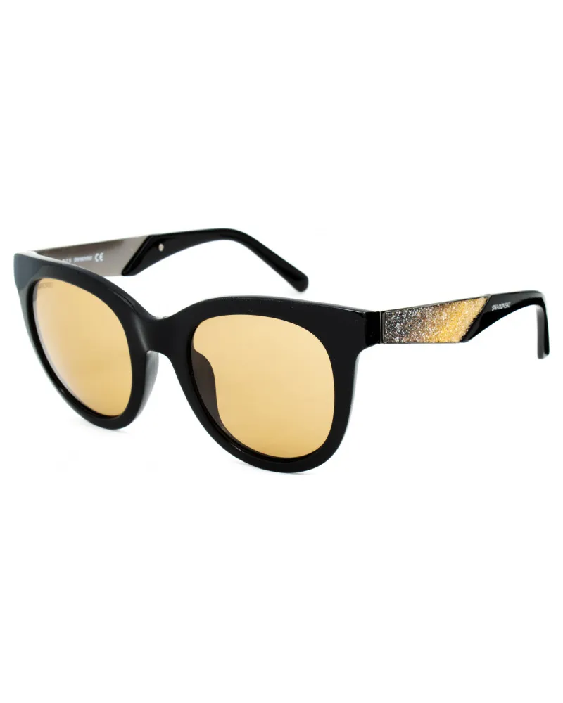 Swarovski SK 0126 50 01E Sonnenbrille Schwarz