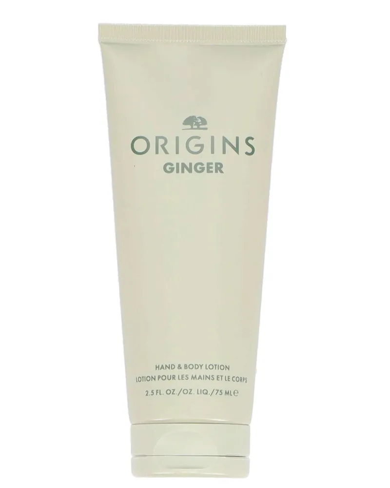Origins Ingwer Hand- und Körperlotion - Nährendes Feuchtigkeitsmittel für zarte Haut 75ml 