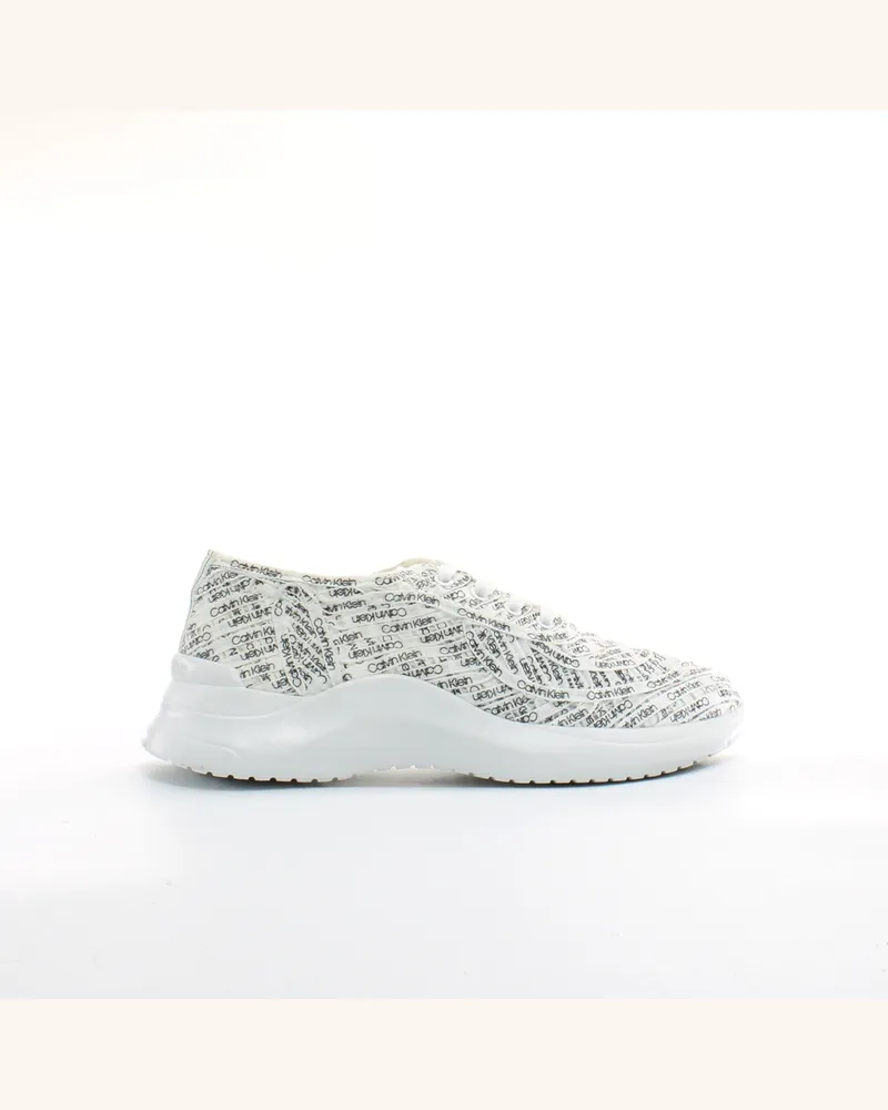 Calvin Klein USRA Womens White Trainer Weiß
