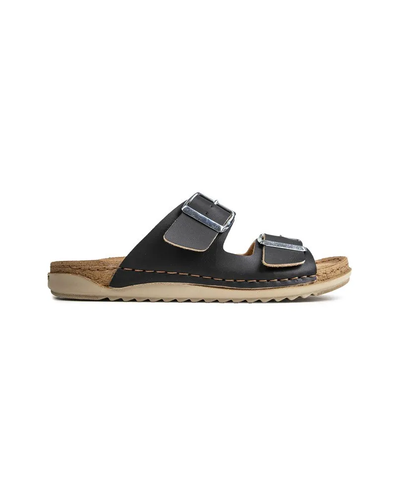 Lotus Cortona Sandalen Schwarz