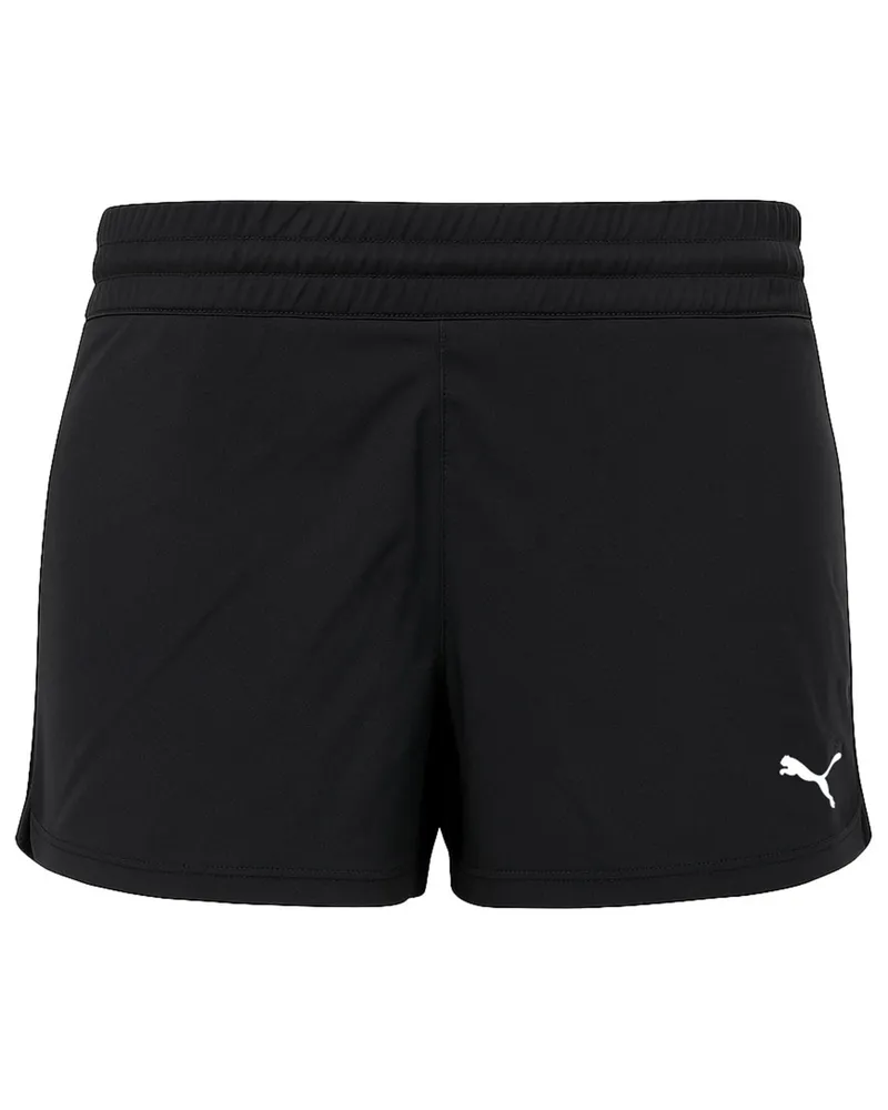 Puma 3-Zoll Performance Woven Damen Shorts Schwarz Schwarz